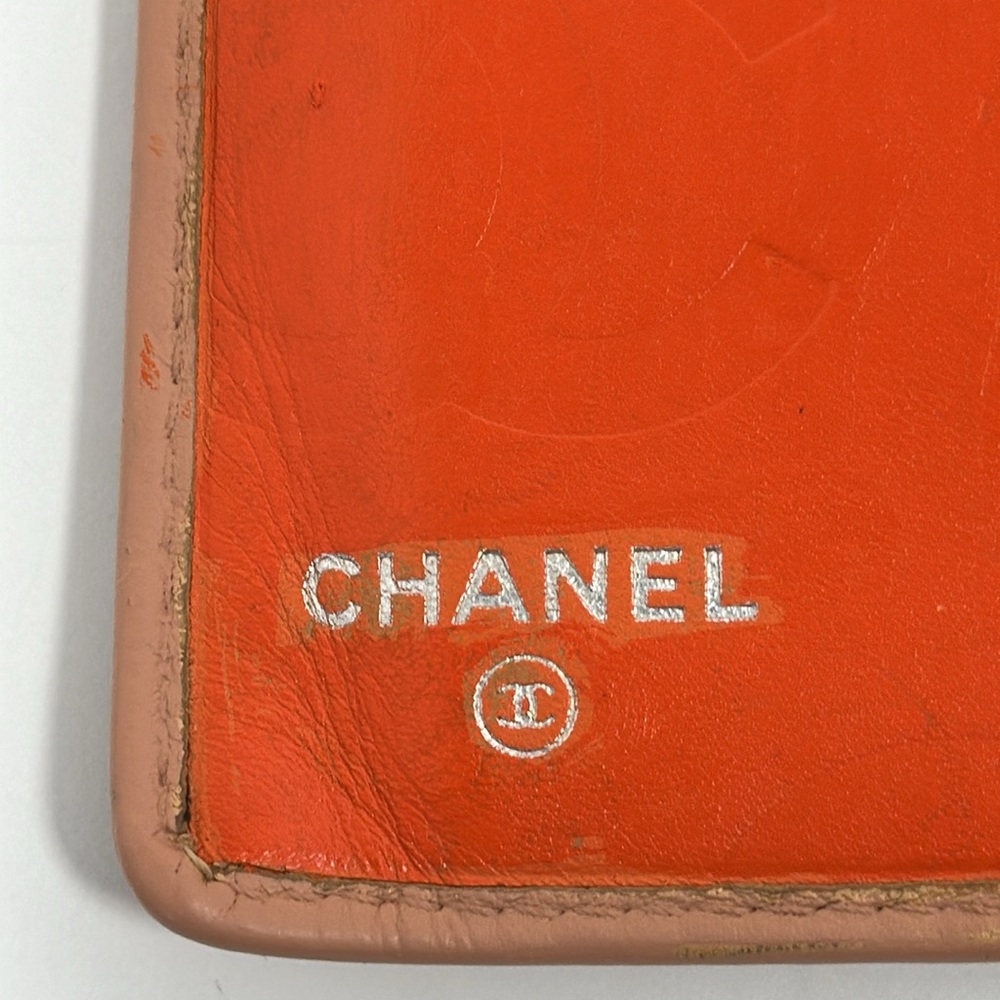 Authentic CHANEL Cambon Line Long Bi-Fold Wallet- Beige - Picture 6 of 16